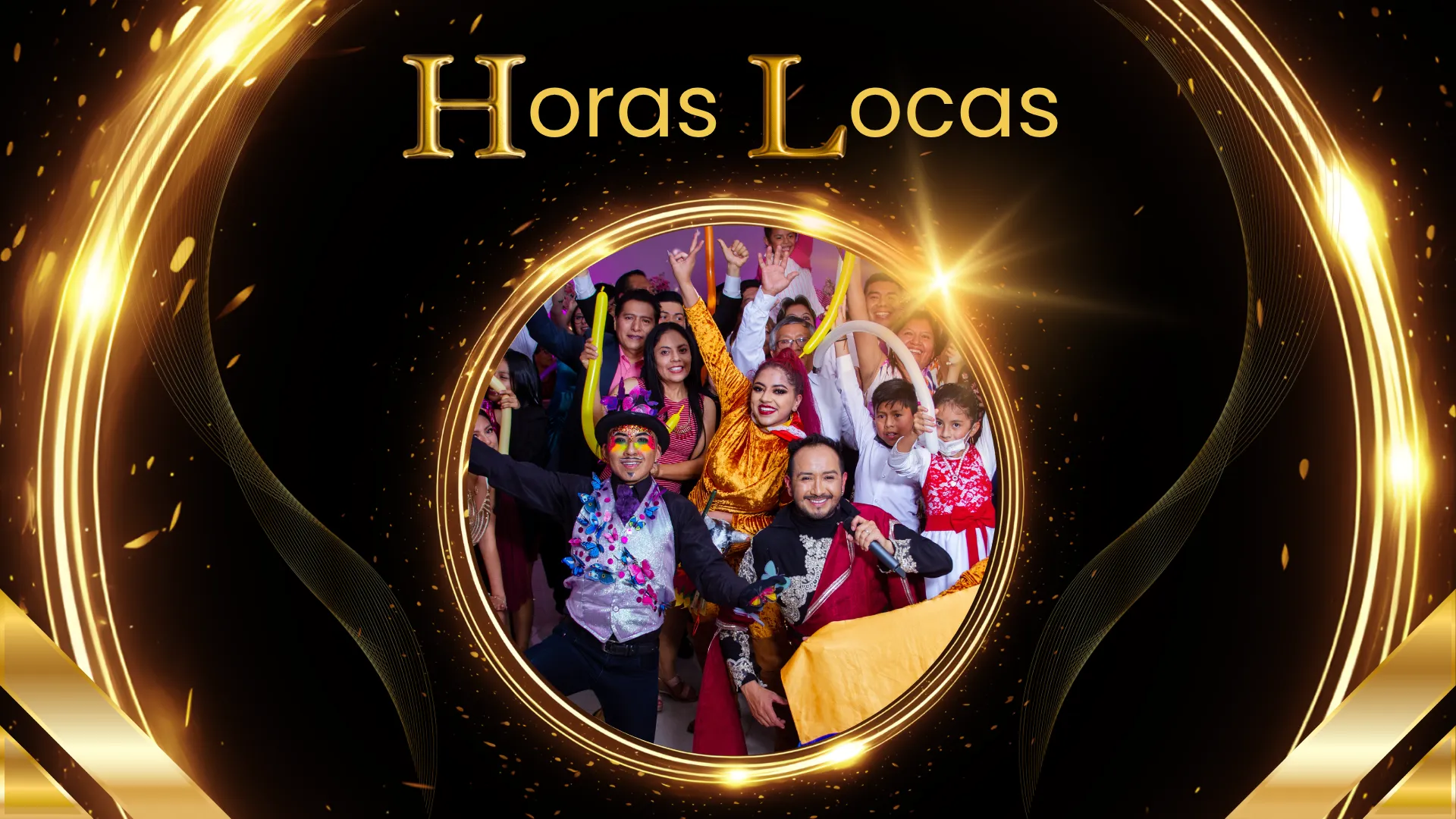 Espectáculo dinámico y colorido de Hora Loca